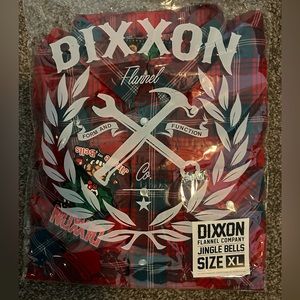 DIXXON - NWT men’s flannel XL